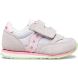 Saucony Baby Jazz Hook & Loop Sneakers Barn Grå Rosa Gröna | Sverige 185MQZ